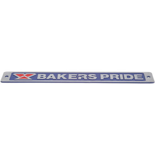 2M-U1043A Bakers Pride - Durable Nameplate Replacement 2M-U1043A Bakers Pride - Durable Nameplate Replacement